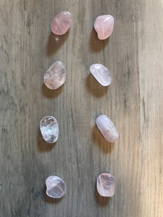 Rose Quartz Tumbles