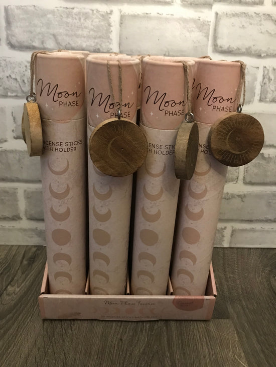 Moon Phase Coconut Scented Incense Sticks