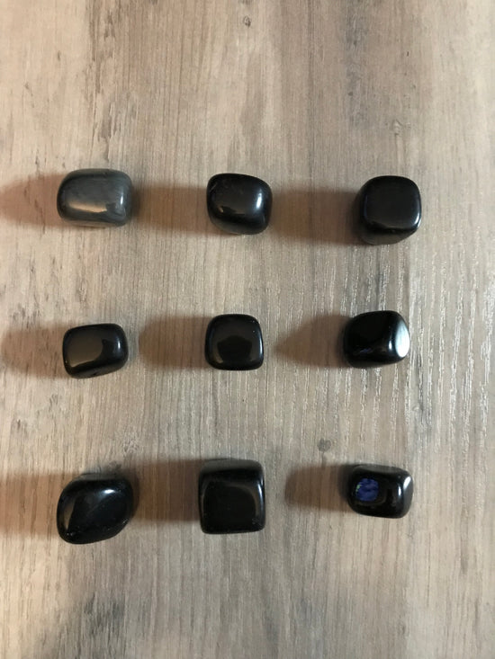 Black Obsidian Tumble