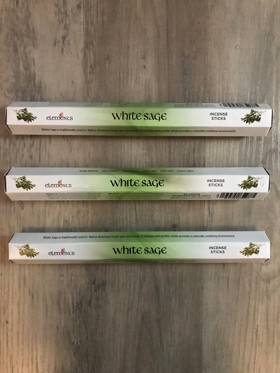 Elements White Sage Incense Sticks