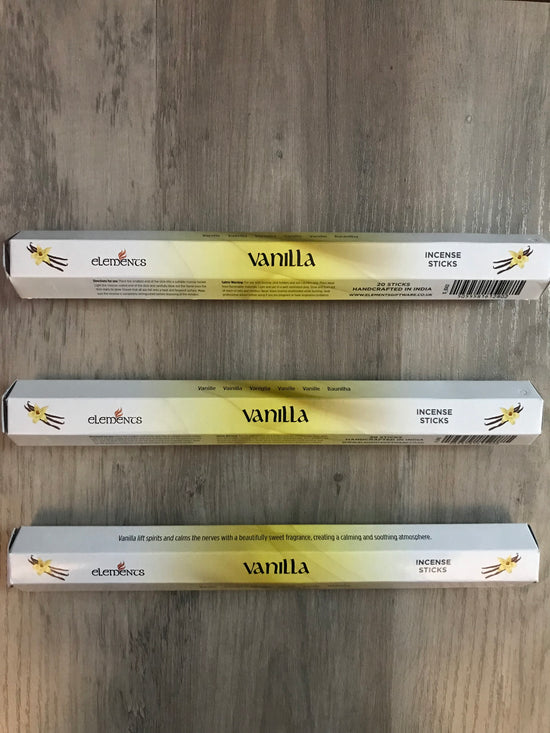 Elements Vanilla Incense Sticks