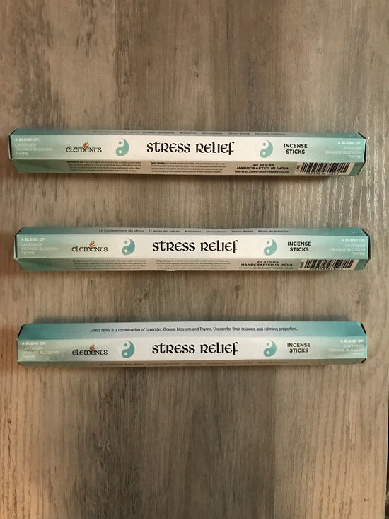 Elements Stress Relief Incense Sticks