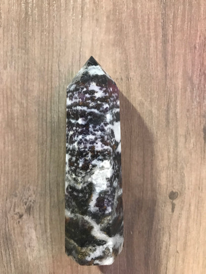 Purple Zebra Jasper Points/I-L