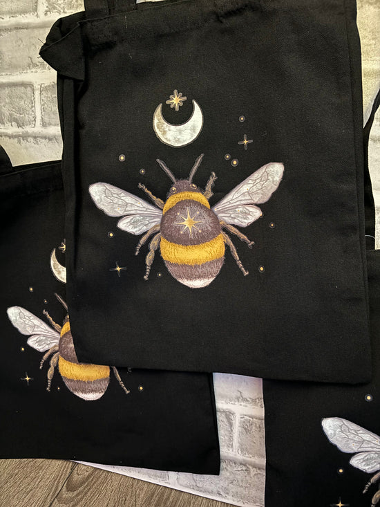 Forest Bee Polycotton Tote Bag