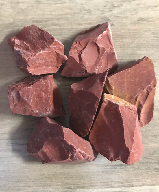 Raw Red Jasper