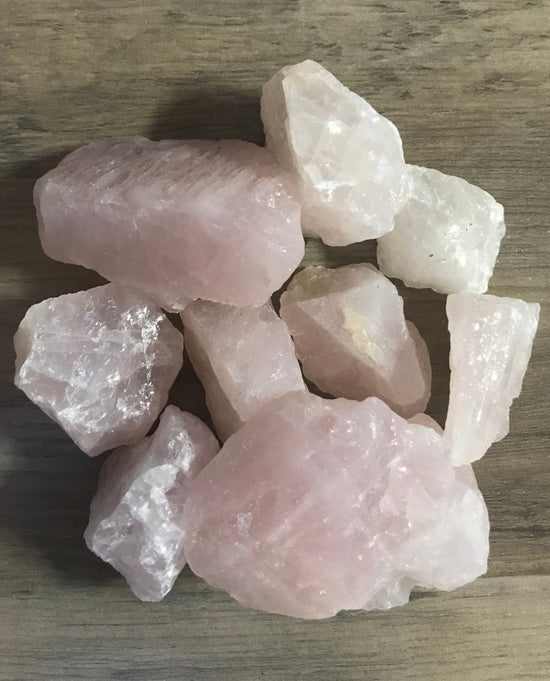 Raw Rose Quartz