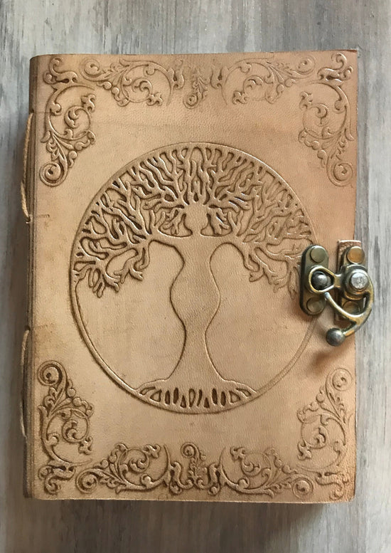 Tree Goddess Leather Journal